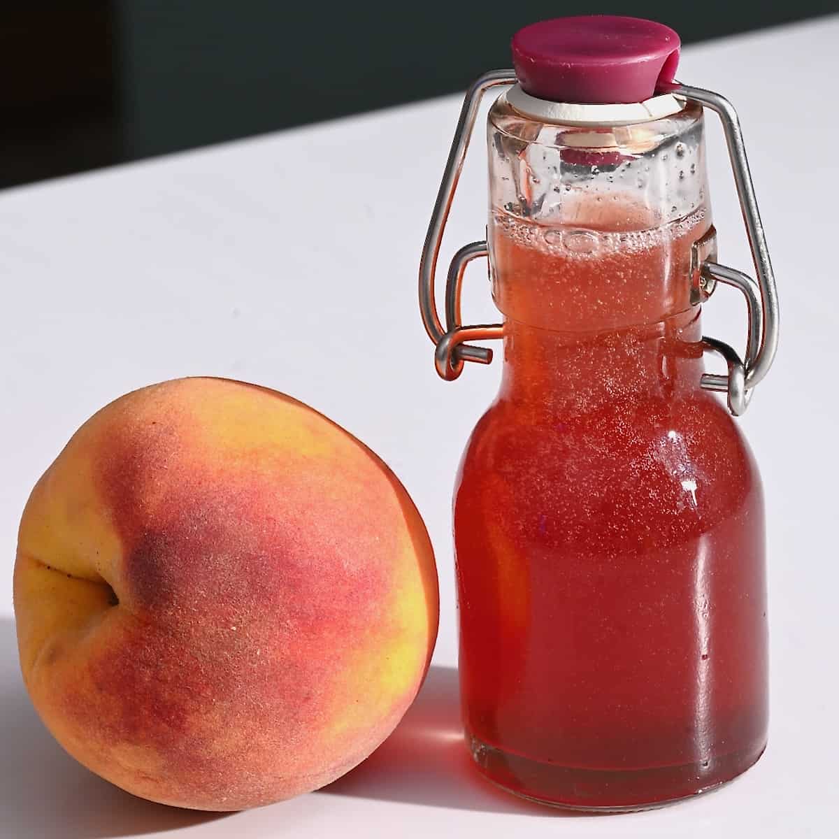 Versatile Peach Simple Syrup: Cocktails, Pancakes & More